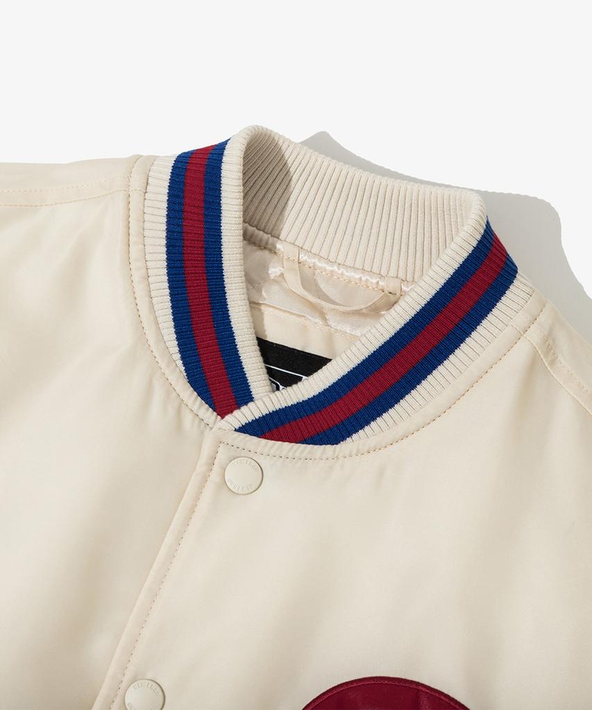 New Era Mlb Philadelphia Phillies Authentic Stadium Jacket Ivory