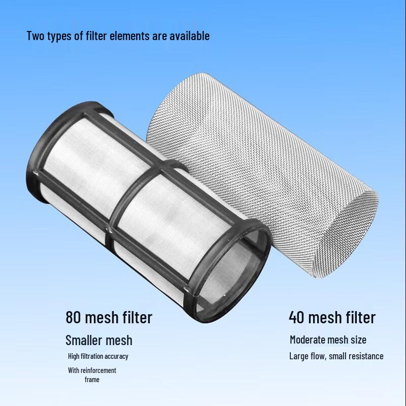 YIXI Filtr Osadów do Rur Ogrodowych Zewnętrznych