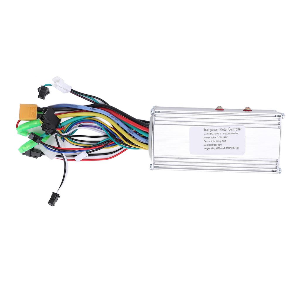 36V 48V 1000W 38A Electric Bike Brushless Controller 5540 160PDD Display Panel Brake Lever Bike Conversion Kit