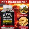 Maca root capsules contain Korean ginseng extract, provide immune support, and are gentle and easily absorbed.