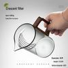 YIHUTEA Borosilicate Glass Fairness Cup with Filter