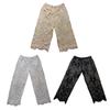 Damskie pantalony pod sukienkę Pół halka pod sukienkę Wysoki stan Przezroczyste Siateczkowe Krótkie spodnie Prześwitujące Koronkowe kwiatowe Capris Legginsy