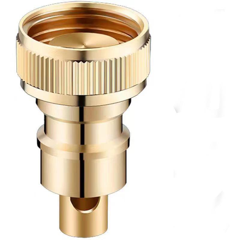 Water Stop Valve for Washing Machine Faucet Universal Anti-fall Automatic Check Valve Household 4-point Water Nozzle Adapter
