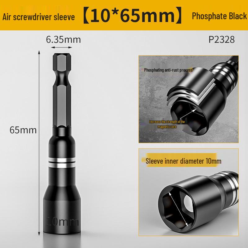 Electric 8mm Hex Socket Bit for Drill, Strong Magnetic, Self-Tapping