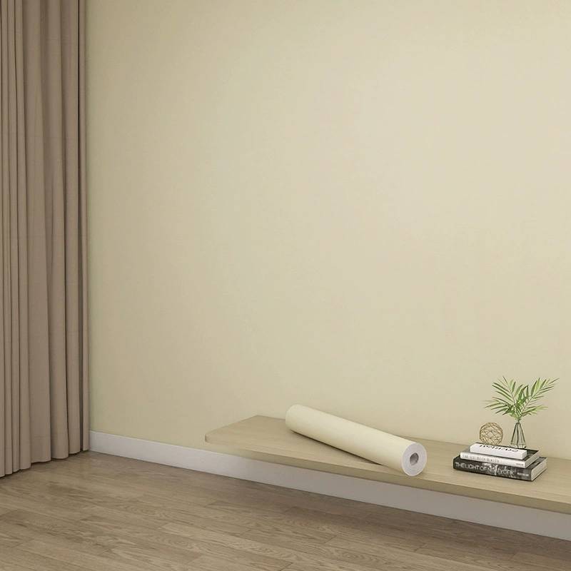 Matte Solid Color Design Dormitory Bedroom Decoration Self Adhesive Wallpaper