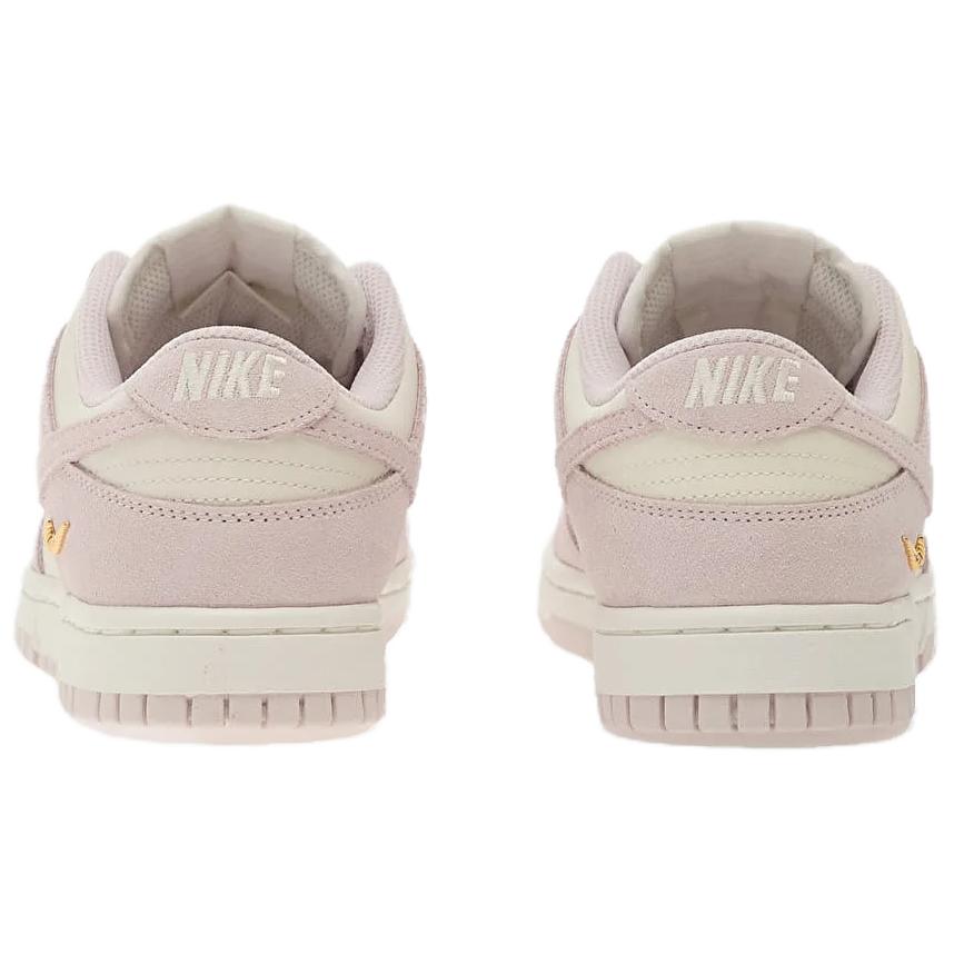 Nike Dunk Low Suede Sail Pearl Pink Women's Lifestyle Sneakers IO4244-100