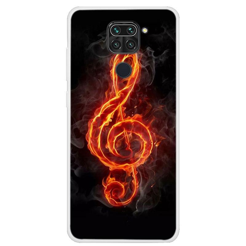 For Xiaomi Redmi Note 9 Case Red Mi Note 9 Bumper Silicone TPU Soft Phone Cover For Xiaomi Redmi Note9 Case Cartoon funda Shell