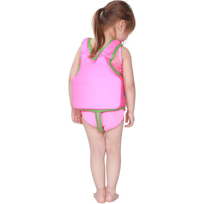 Letnie dziecięce kamizelki ratunkowe bez rękawów do pływania dla dzieci Chłopcy dziewczęta Regulowane kamizelki ratunkowe Cartoon Balanced Flotation Swimsuit