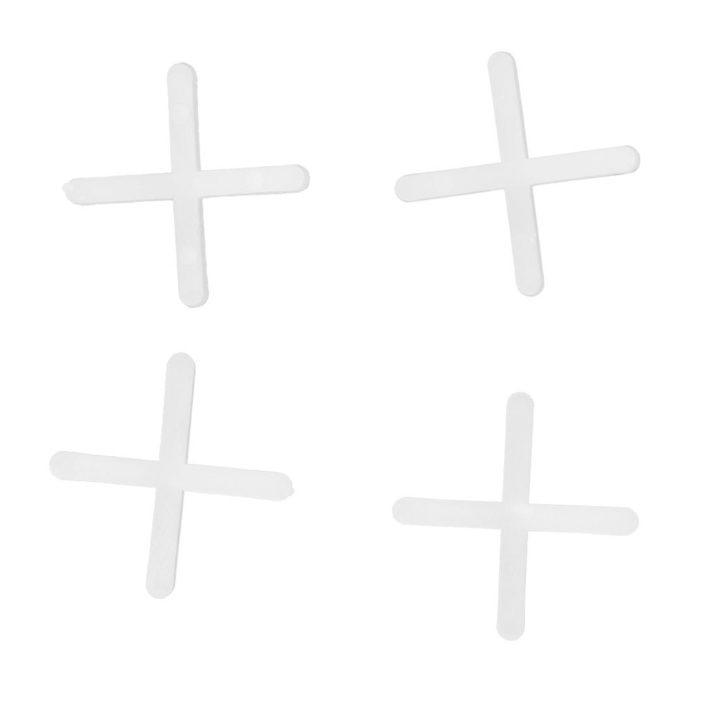 500Pcs Cross Tile Spacers Replaceable Leveler for Ceramic Tile Stone Wall Floor Installation