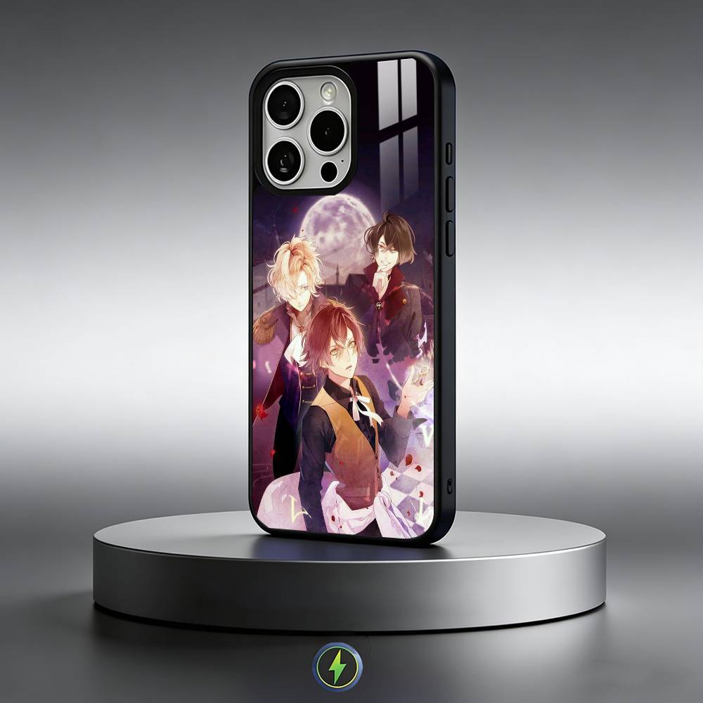 

D-Diabolik-ks Anime L-Lovers Phone Case For iPhone17,16,15,14,13,12,11 Plus,Pro Max Magnetic For Magsafe Wireless Charging iPhone14PROMAX