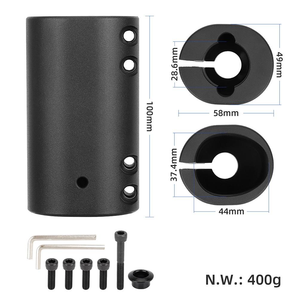 Aluminum Alloy Rugged Lock Black 1set 400g Brand New