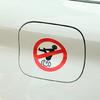 Car Stickers No Farting Creative Decals Waterproof Truck Auto Decoration PET