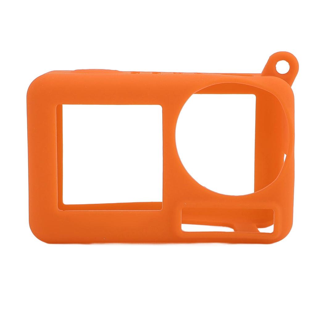 Action Camera Protective Cover with Anti Lost Lanyard Anti Scratch Silicone Case for Action 5 Pro