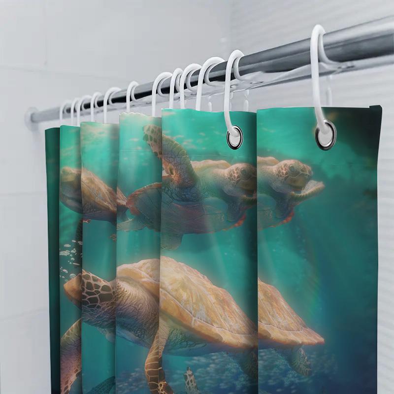 Luxurious Vintage Gold Shower Curtain Waterproof Decorative Bathroom Accessories Home Decor With Lurex Fabric Modern Design For