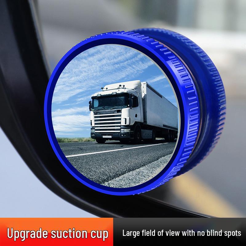 360° Adjustable Wide-Angle Blind Spot Mirror with Suction Cup for Car Rearview