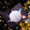 3D Pop Up Christmas Cards with Envelopes Sealing Stickers, Honeycomb Xmas Cards, Cute Merry Christmas Card Holiday Greeting Gift