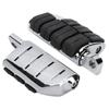 Motorcycle Footpegs Footrest CNC Aluminum Alloy Rubber   Replacement For
