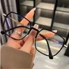 Anti- Blue-Ray Myopia Spectacles Female Male Big Frames Transparent Myopic Eyeglasses Unisex Nearsighted Optical Grade Eye Spectacles 0-4.0 culos
