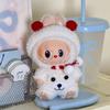 17cm Labubu Doll Clothes Capybara Cos Suit V1 V2 V3 Outfit Stylish Clothing Set for Plush Toy Dolls Accessories