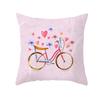 Bicycle Pattern Decorative Pillowcase Living Room Office Decoration Home Pillowcase