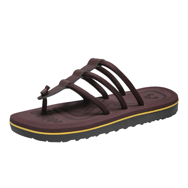Fashionable Men's Beach Sandals Outdoor Slippers Lightweight Comfortable Flip-flops Walking Casual Sports Men's Shoes