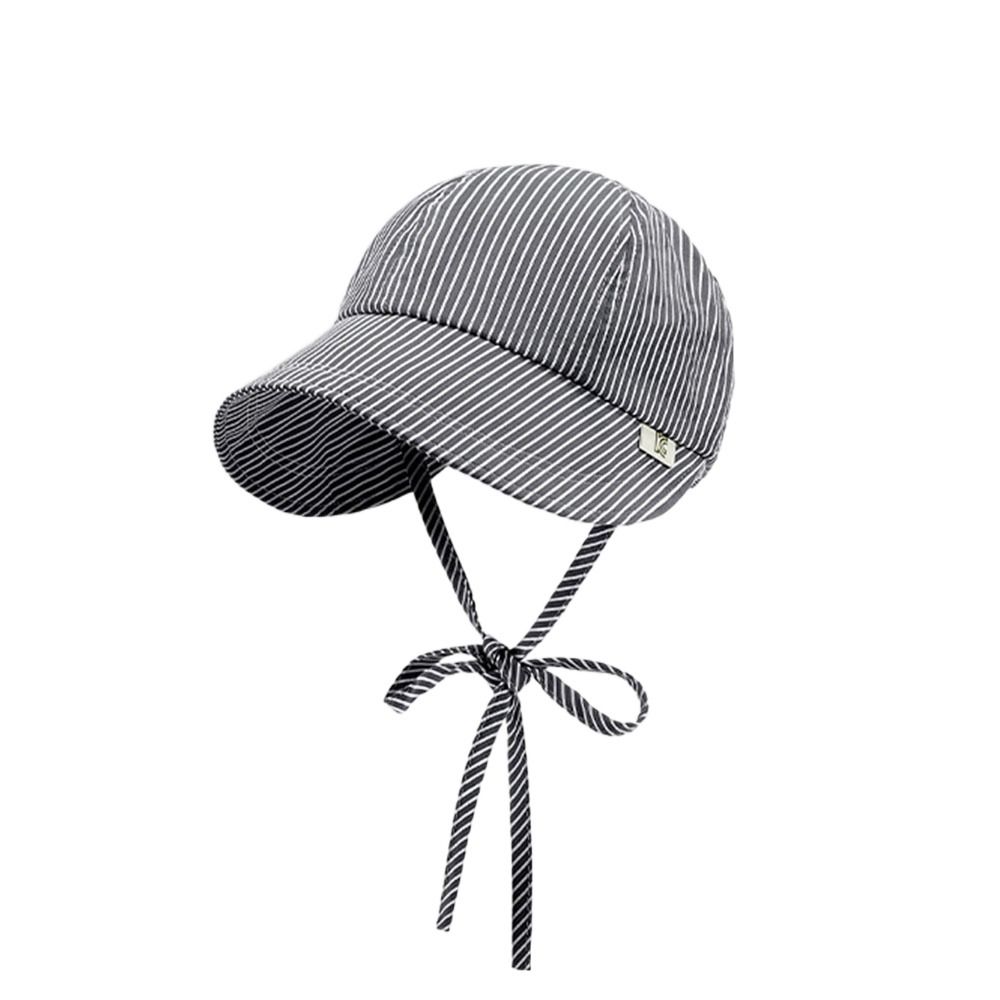 Y2k Sun Protection Hats Quick-drying Fisherman's Caps Fashion Striped Hat  For Women