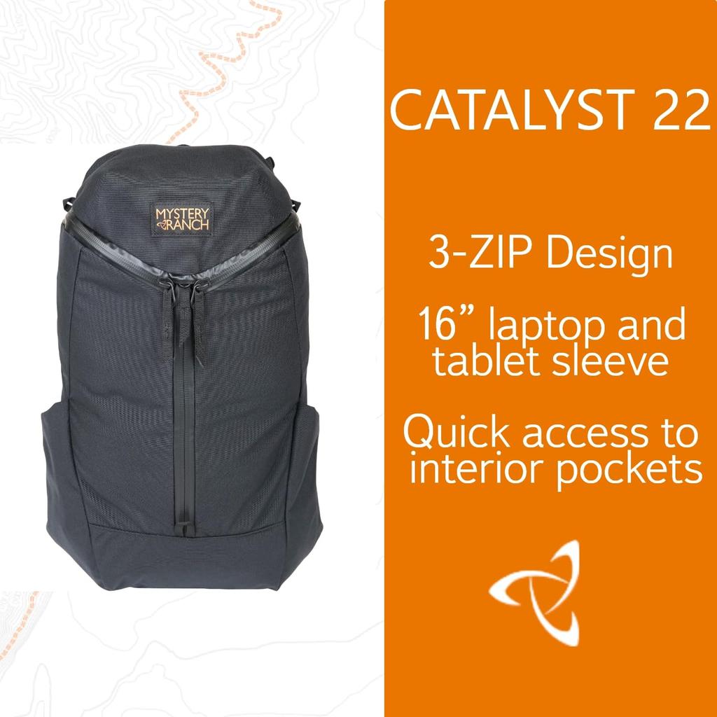 Batoh MYSTERY RANCH Catalyst 22, 21l, batoh, denní batoh, mr-catalyst22, černý