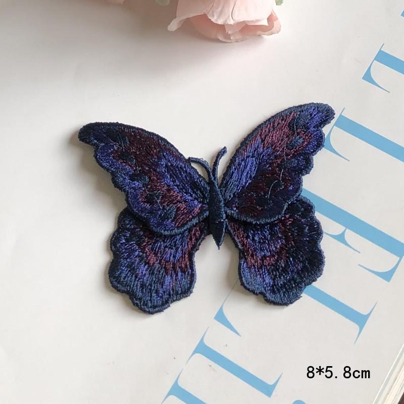 

3D Butterfly Embroidery Fabric Patch for DIY Sewing and Clothing Decoration