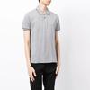 Emporio Armani FW21 Cotton Short Sleeve Polo Shirt Men Tops Gray 8N1FB41JPTZ0627
