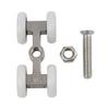 Professional Sliding Door Roller Load Bearing Hanging Wheels 5.3cm Hanging Stainless Wheel For Home Sliding Doors For Bathroom