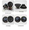 Aluminum Car Audio 6.5" Full-Range Two-Way Speaker System