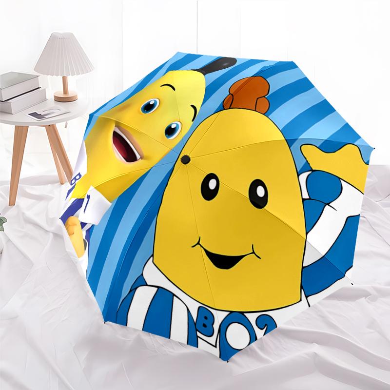 1pc Banana Umbrella, Sun Protection, And UV Shielding. It Has Eight Sturdy Ribs for Outdoor Use And Perfect Gift