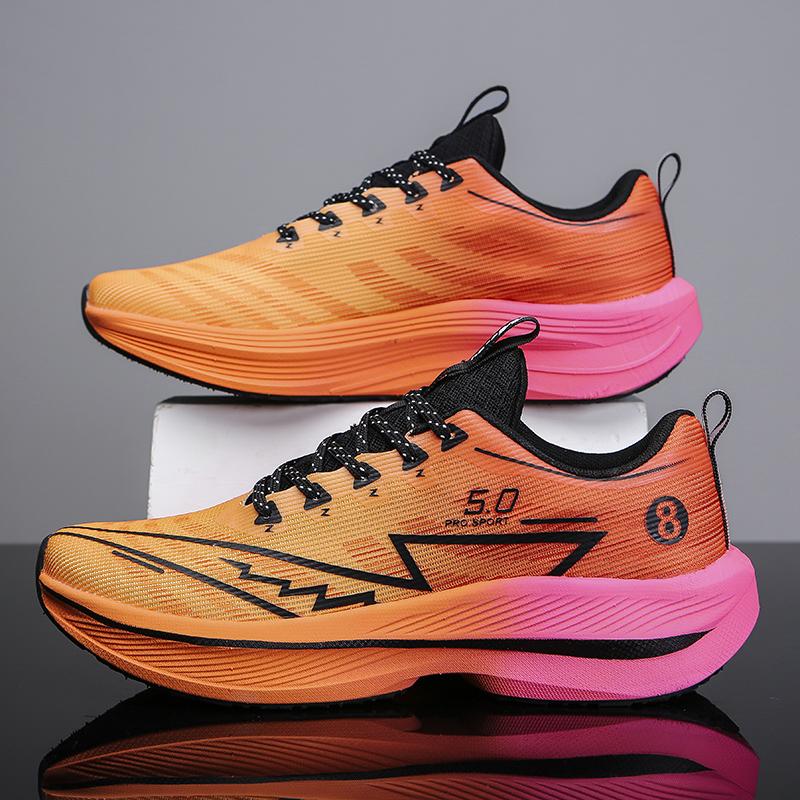 

Running Shoes Carbon Board Marathon Men Sports Breathable Lightweight Women s Comfortable Athletic Nonskid Sneakers Casual Tenis Walking Footwear 42