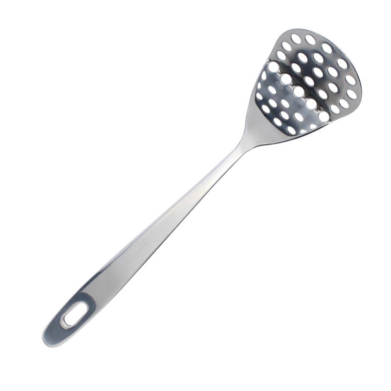 LUCF Stainless Steel Hanging Kitchenware Spoons/Ladle/Skimmer/Spatula/Masher/Meat Fork Cooking Tools Baking Utensils For Kitchen