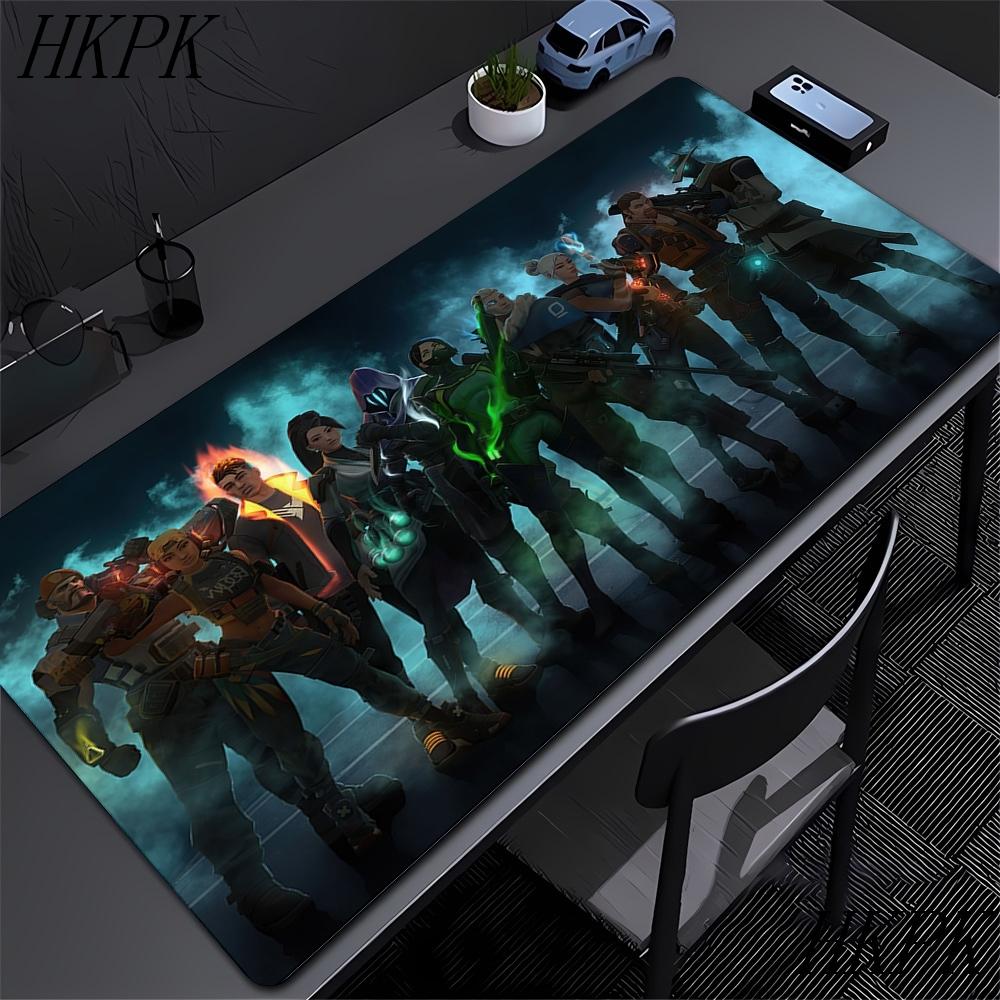 Valorant Muispad Gaming 90x40 Computer HD Custom Nieuwe Muispad Met Vergrendelde Rand Muismat Natuurlijk Rubber Antislip Zacht Tafelmat