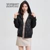 SNOWFLYING Women's Raglan Sleeve Warm Hooded Goose Down Jacket