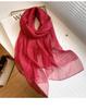 Plaid silk wool scarf women hijab for ladies pashmina shawls and wraps New Foulard Bandana Bufanda Blanket Scarves
