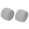 Bike Silicone Elastic Strap Fixing Ring AntiSkip Plugs Strap Loops for Road Bike Bar Tape(Gray )