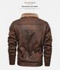 WWII US Air Corps Flying Tigers Leather Shearling Jacket for Military Enthusiasts