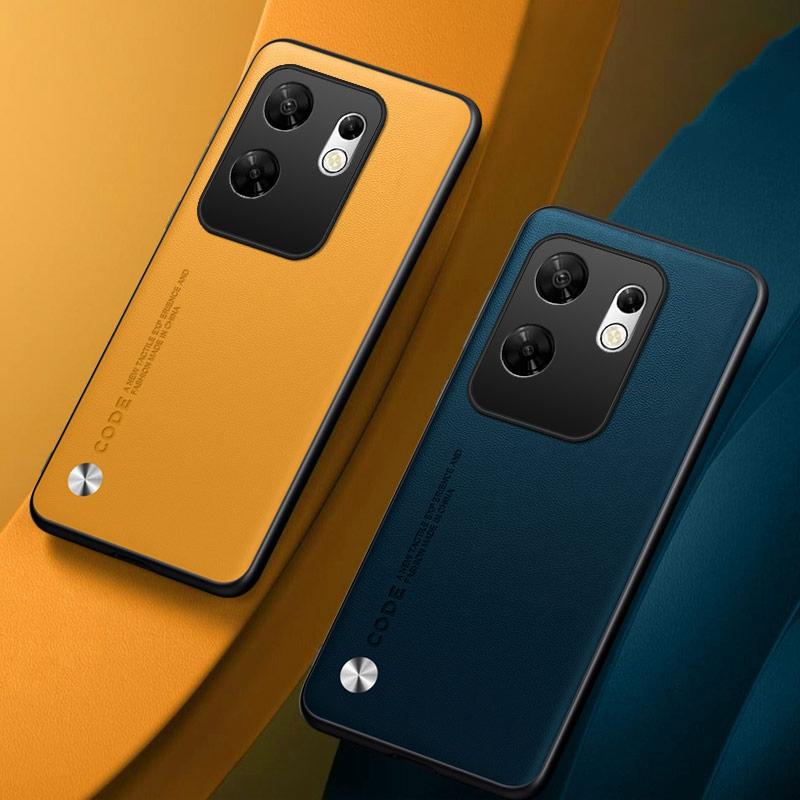 Luxury PU Leather Case For Infinix Zero 30 4G Back Cover Matte Silicone Full Protection Phone Case For Infinix Zero30 4G Coque