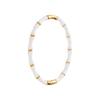 Stainless Steel Bamboo Joint Bracelet - European & American Design with Buckle, Titanium Steel Women's Jewelry.