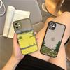 Scenery Girl Cute Illustration Phone Case For iPhone 16 15 13 12 11 Pro Max Mini SE2 7 8 14 Plus XS X XR Shockproof Back Cover