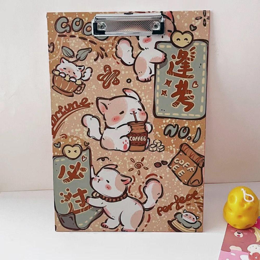 Durable A4 Folder Board Simple Document Storage Clip File Storage Clipboard  School Supplies