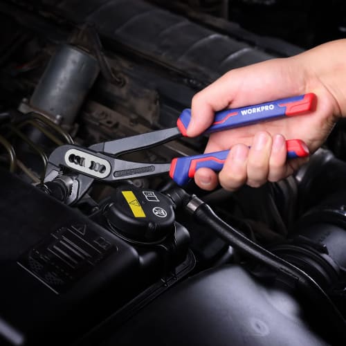 WORKPRO Pliers Set, Pliers Set, 3 Piece Set, Water Pump Pliers, Powerful Pliers, Nippers, Home Work, Water Works, Pipe Plumbing, Automobile Repair, St