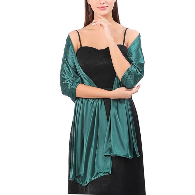 Elegantes Seidensatin-Schal für Hochzeiten oder Abendgarderobe