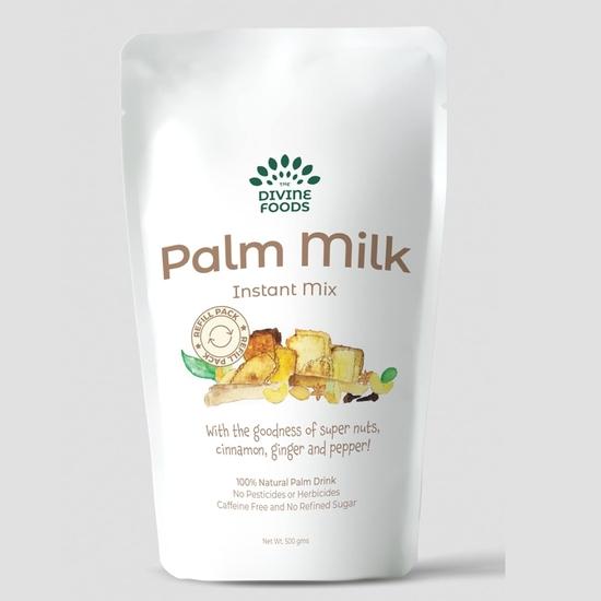 The Divine Foods | Organic Palm Milk Latte (Palymara Palm Candy Milk Mix - Panakarkandu Paal) (500 gm)