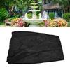 Garden Fountain Cover 210D Silver Coated Oxford Cloth Waterproof Statue  ive Cover for Outdoor Patio