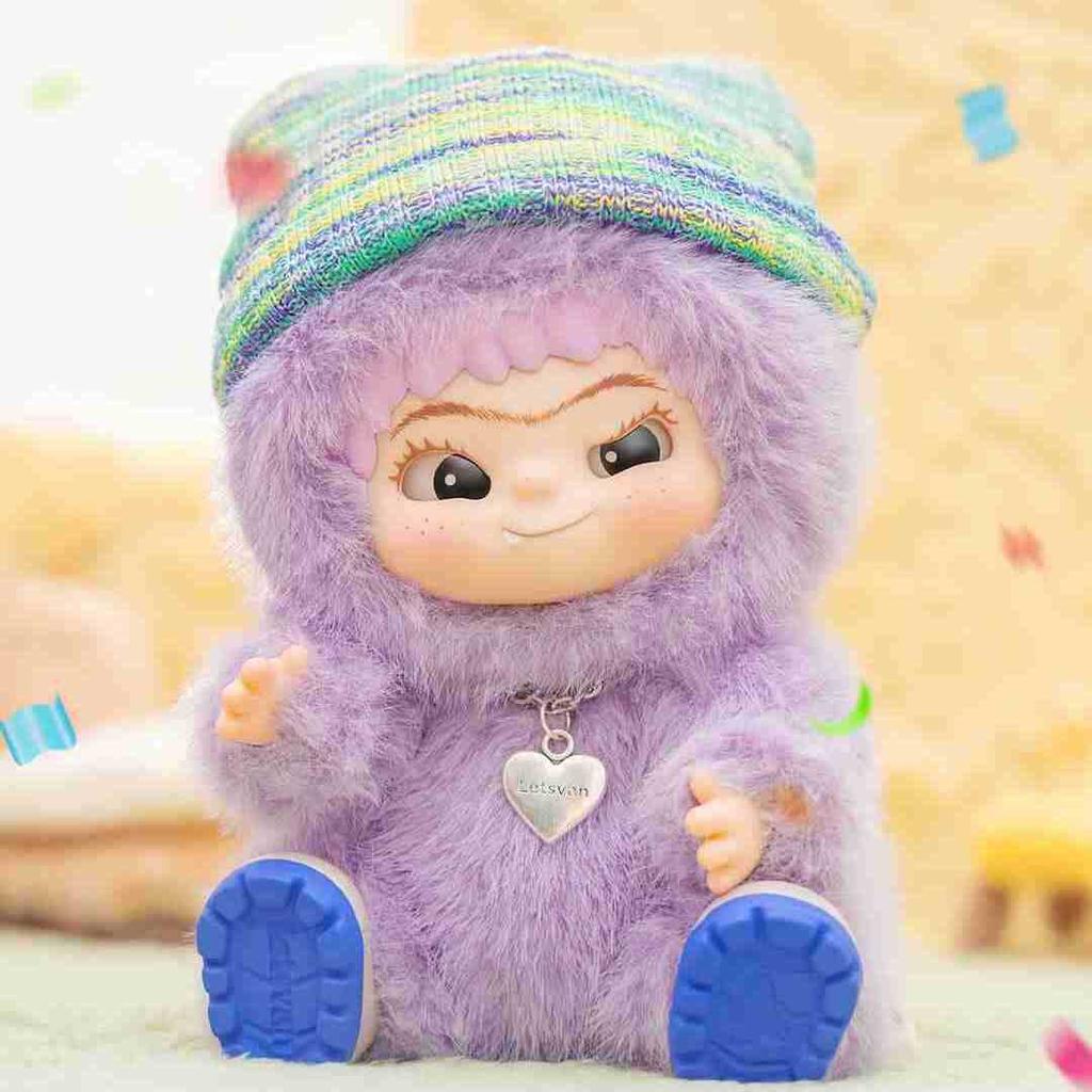 Plush doll fun tide baby blind box wakuku hand puppet ornament children's holiday gift hand puppet toys backpack decoration