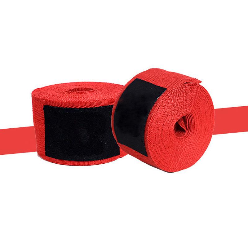 

2 Rolls 1.5/2/3/5M Cotton Boxing Bandage Sports Strap Sanda Kick Boxing Mma Hand Gloves Wraps Belt Boxing Sports Wraps Bandage 1.5M