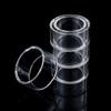 In-stock Transparent Acrylic Tube with Threaded PMMA Design; Customizable Length.